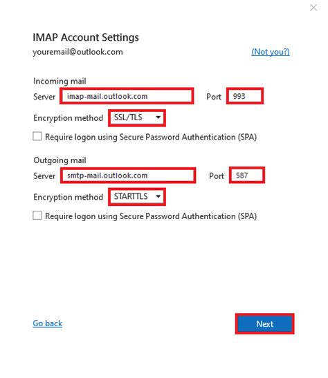outlook yorku|IMAP Mail Set Up .